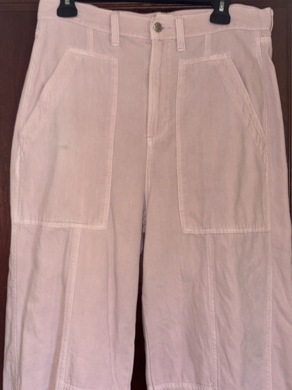 Universal Thread Pink High Rise Barrel Leg Pants - Picture 4 of 11